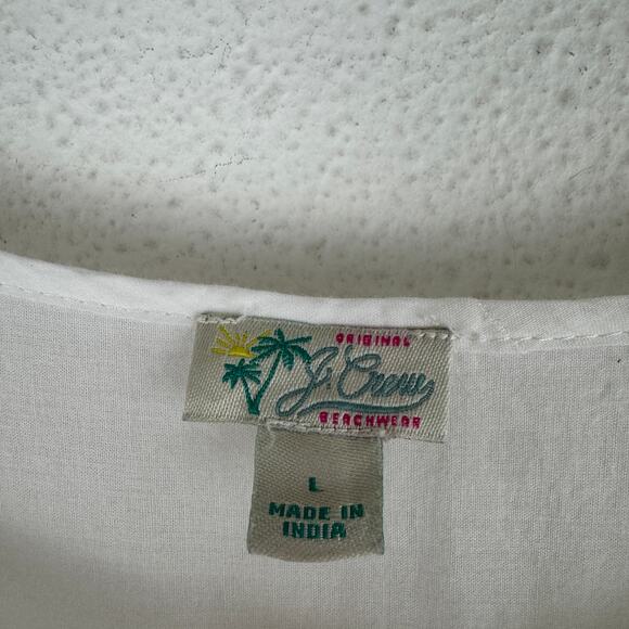 J. Crew Tiered Cotton Voile Beach Maxi Dress - Picture 4 of 6